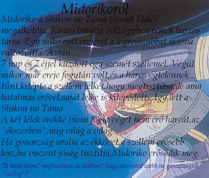 A Vendglexikonban vlaszolhatsz Miroku krdsre...komolyan!